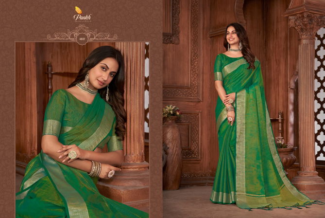 Pankh Anushka Vol 1 Wholesale Silk Saree Catalog 4801 To 4808